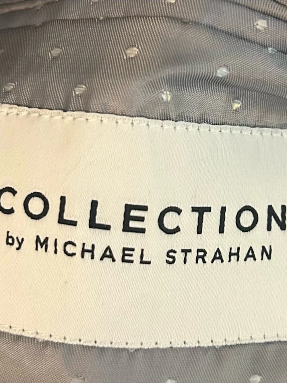 Men's Michael Strahan Collection Light Gray Two-Button Blazer Size 50R